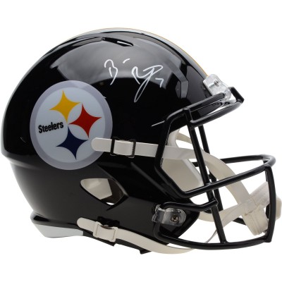 Autographed Pittsburgh Steelers Ben Roethlisberger Fanatics Authentic Riddell Speed Replica Helmet