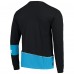 Футболка с длинным рукавом Carolina Panthers Refried Apparel Sustainable Upcycled Angle - Black/Blue