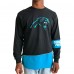 Футболка с длинным рукавом Carolina Panthers Refried Apparel Sustainable Upcycled Angle - Black/Blue