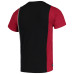 Футболка Arizona Cardinals Refried Apparel Black/Cardinal Upcycled Split