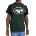 Футболка New York Jets Refried Apparel Sustainable Upcycled Split - Green/Black