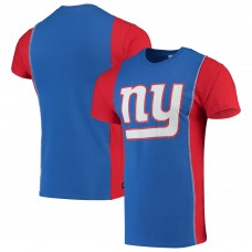 Футболка New York Giants Refried Apparel Sustainable Upcycled Split - Royal/Red