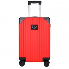 Houston Texans MOJO Premium 21 Carry-On Hardcase Luggage - Red