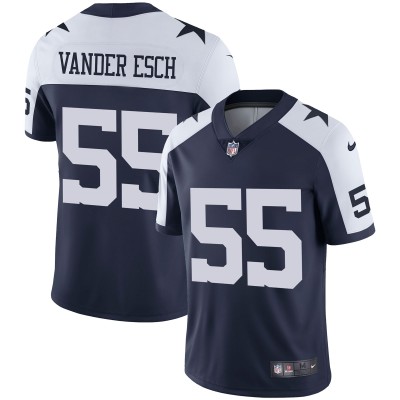 Игровая джерси Leighton Vander Esch Dallas Cowboys Nike Alternate Vapor Limited - Navy