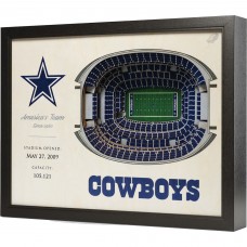 Dallas Cowboys 25.5 x 19.5 25-Layer StadiumViews 3D Wall Art
