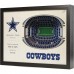 Dallas Cowboys 25.5 x 19.5 25-Layer StadiumViews 3D Wall Art