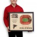 Atlanta Falcons 25.5 x 19.5 25-Layer StadiumViews 3D Wall Art