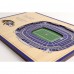 Baltimore Ravens 14 x 10.5 3D StadiumViews Desktop Display