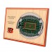 Cincinnati Bengals 14 x 10.5 3D StadiumViews Desktop Display