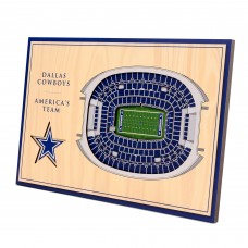 Dallas Cowboys 14 x 10.5 3D StadiumViews Desktop Display
