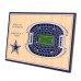 Dallas Cowboys 14 x 10.5 3D StadiumViews Desktop Display