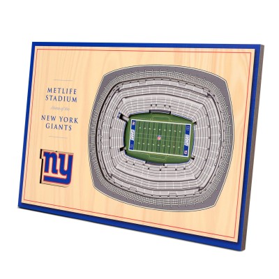 New York Giants 14 x 10.5 3D StadiumViews Desktop Display