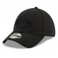 Бейсболка Kansas City Chiefs New Era Black Logo 39THIRTY