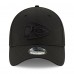 Бейсболка Kansas City Chiefs New Era Black Logo 39THIRTY