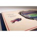 Buffalo Bills 17 x 13 5-Layer StadiumViews 3D Wall Art