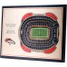 Denver Broncos 17 x 13 5-Layer StadiumViews 3D Wall Art