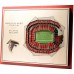 Atlanta Falcons 17 x 13 5-Layer StadiumViews 3D Wall Art