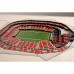 Atlanta Falcons 17 x 13 5-Layer StadiumViews 3D Wall Art