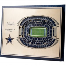 Dallas Cowboys 17 x 13 5-Layer StadiumViews 3D Wall Art
