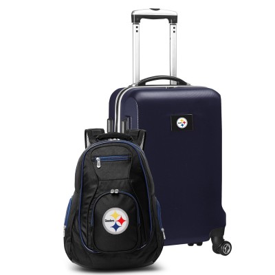 Pittsburgh Steelers MOJO Navy 2-Piece Backpack & Carry-On Set