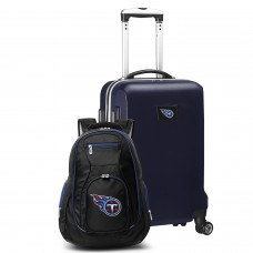 Tennessee Titans MOJO 2-Piece Backpack & Carry-On Set - Navy