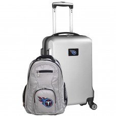 Tennessee Titans MOJO 2-Piece Backpack & Carry-On Set - Silver