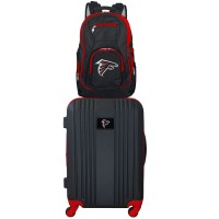 Atlanta Falcons MOJO Red 2-Piece Backpack & Carry-On Luggage Set