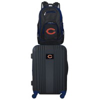 Chicago Bears MOJO Navy 2-Piece Backpack & Carry-On Luggage Set