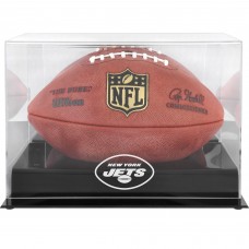New York Jets Fanatics Authentic Black Base Football Display Case New York Jets Fanatics Authentic Black Base Football Display Case