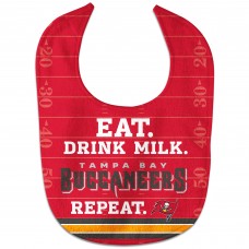 Слюнявчик Tampa Bay Buccaneers WinCraft Infant Eat. Drink. Repeat. All-Pro