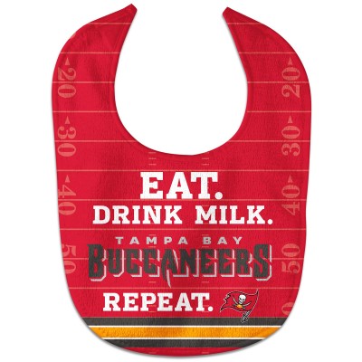 Слюнявчик Tampa Bay Buccaneers WinCraft Infant Eat. Drink. Repeat. All-Pro
