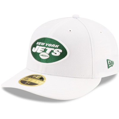 Бейсболка New York Jets New Era Omaha Low Profile 59FIFTY - White