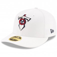 Бейсболка Tennessee Titans New Era Historic Omaha Low Profile 59FIFTY - White