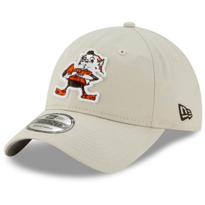 Бейсболка Cleveland Browns New Era Khaki Historic Playmaker 9TWENTY