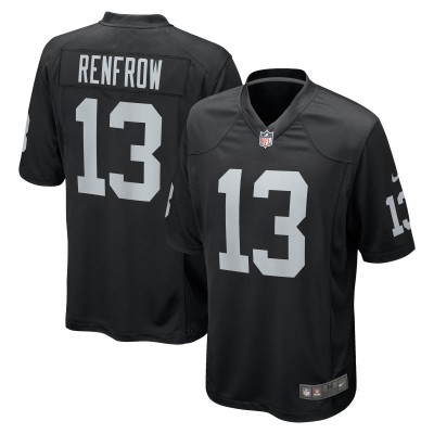 Игровая джерси Hunter Renfrow Las Vegas Raiders Nike - Black