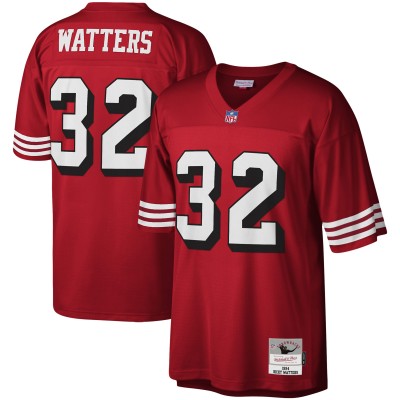 Игровая джерси Ricky Watters San Francisco 49ers Mitchell & Ness Legacy Replica - Scarlet