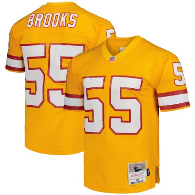 Игровая джерси Derrick Brooks Tampa Bay Buccaneers Mitchell & Ness Legacy Replica - Orange