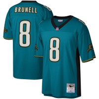 Джерси Jacksonville Jaguars Mark Brunell Mitchell & Ness Teal Legacy Replica