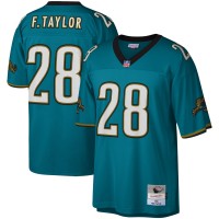 Джерси Jacksonville Jaguars Fred Taylor Mitchell & Ness Teal Legacy Replica