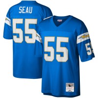 Джерси Los Angeles Chargers Junior Seau Mitchell & Ness Powder Blue Legacy Replica