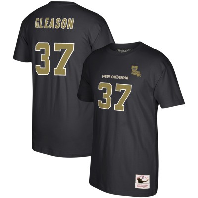 Футболка Steve Gleason New Orleans Saints Mitchell & Ness 2006 Retired - Black