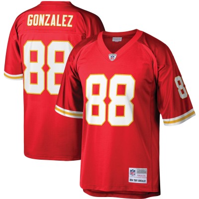 Tony Gonzalez Kansas City Chiefs Mitchell & Ness 2004 Legacy Replica Jersey - Red - оригинальная атрибутика Канзас-Сити Чифс