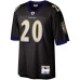 Джерси Baltimore Ravens Ed Reed Mitchell & Ness Black Legacy Replica