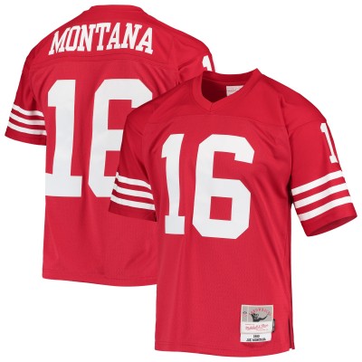 Игровая джерси Joe Montana San Francisco 49ers Mitchell & Ness Legacy Replica - Scarlet
