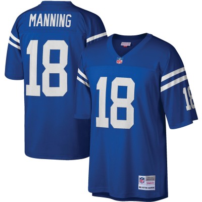 Игровая джерси Peyton Manning Indianapolis Colts Mitchell & Ness Legacy Replica - Royal