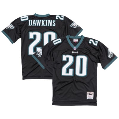 Игровая джерси Brian Dawkins Philadelphia Eagles Mitchell & Ness Legacy Replica - Black