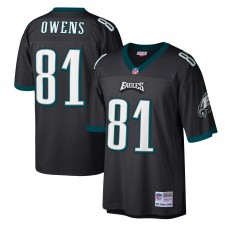 Игровая джерси Terrell Owens Philadelphia Eagles Mitchell & Ness Legacy Replica - Black