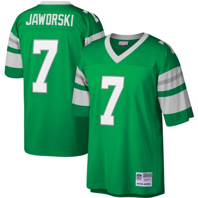 Игровая джерси Ron Jaworski Philadelphia Eagles Mitchell & Ness Legacy Replica - Kelly Green