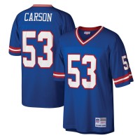 Джерси New York Giants Harry Carson Mitchell & Ness Royal Legacy Replica