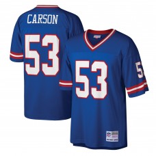 Джерси New York Giants Harry Carson Mitchell & Ness Royal Legacy Replica